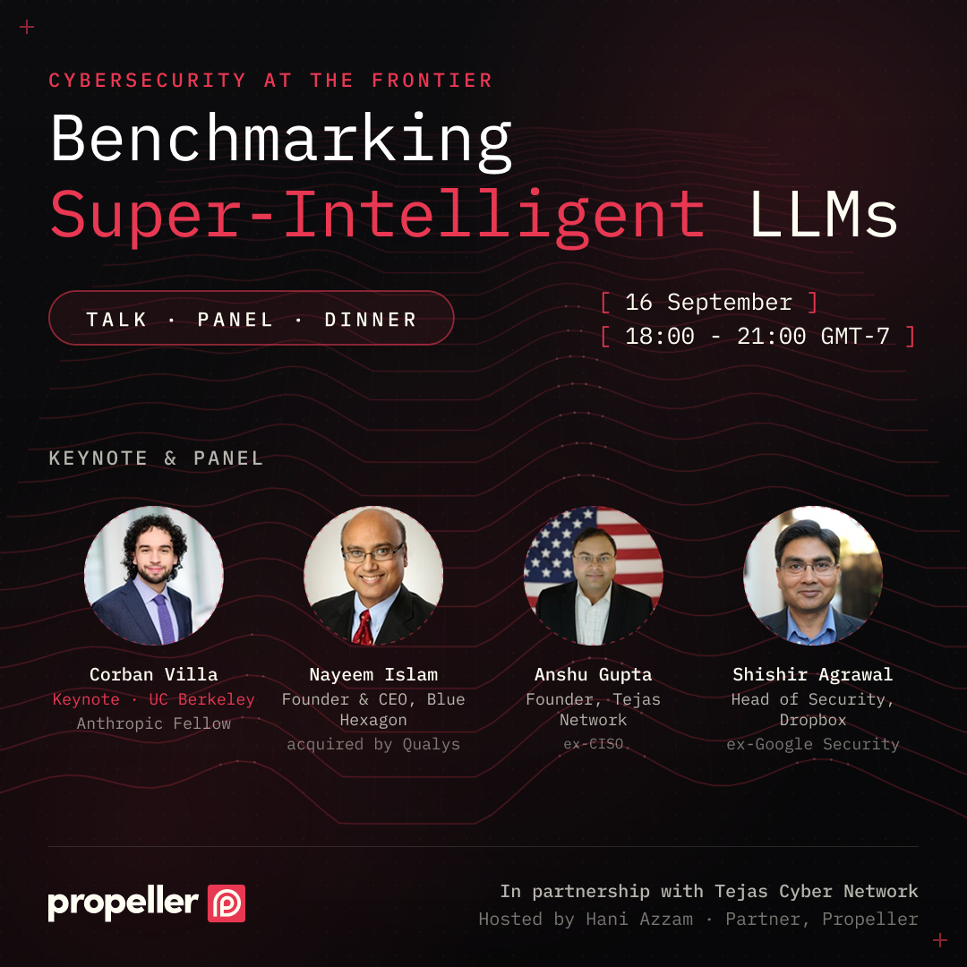 Cybersecurity at the Frontier: Benchmarking Super-Intelligent LLMs - Talk, Panel & Gourmet Dinner