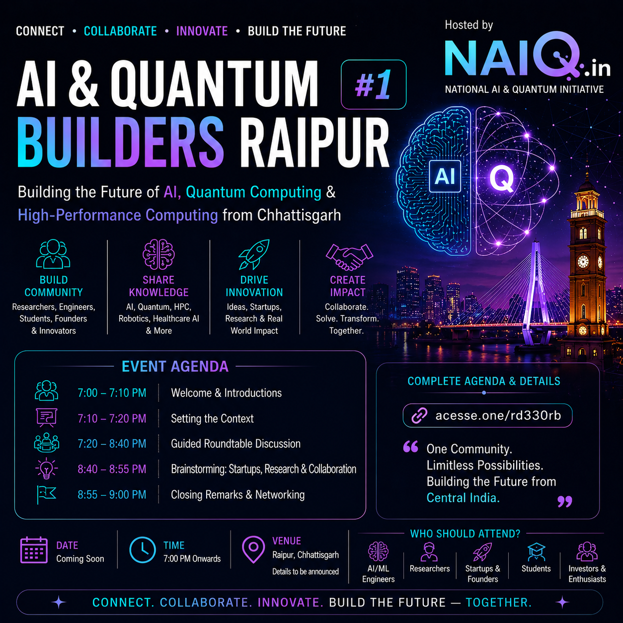 AI & Quantum Builders Raipur #1