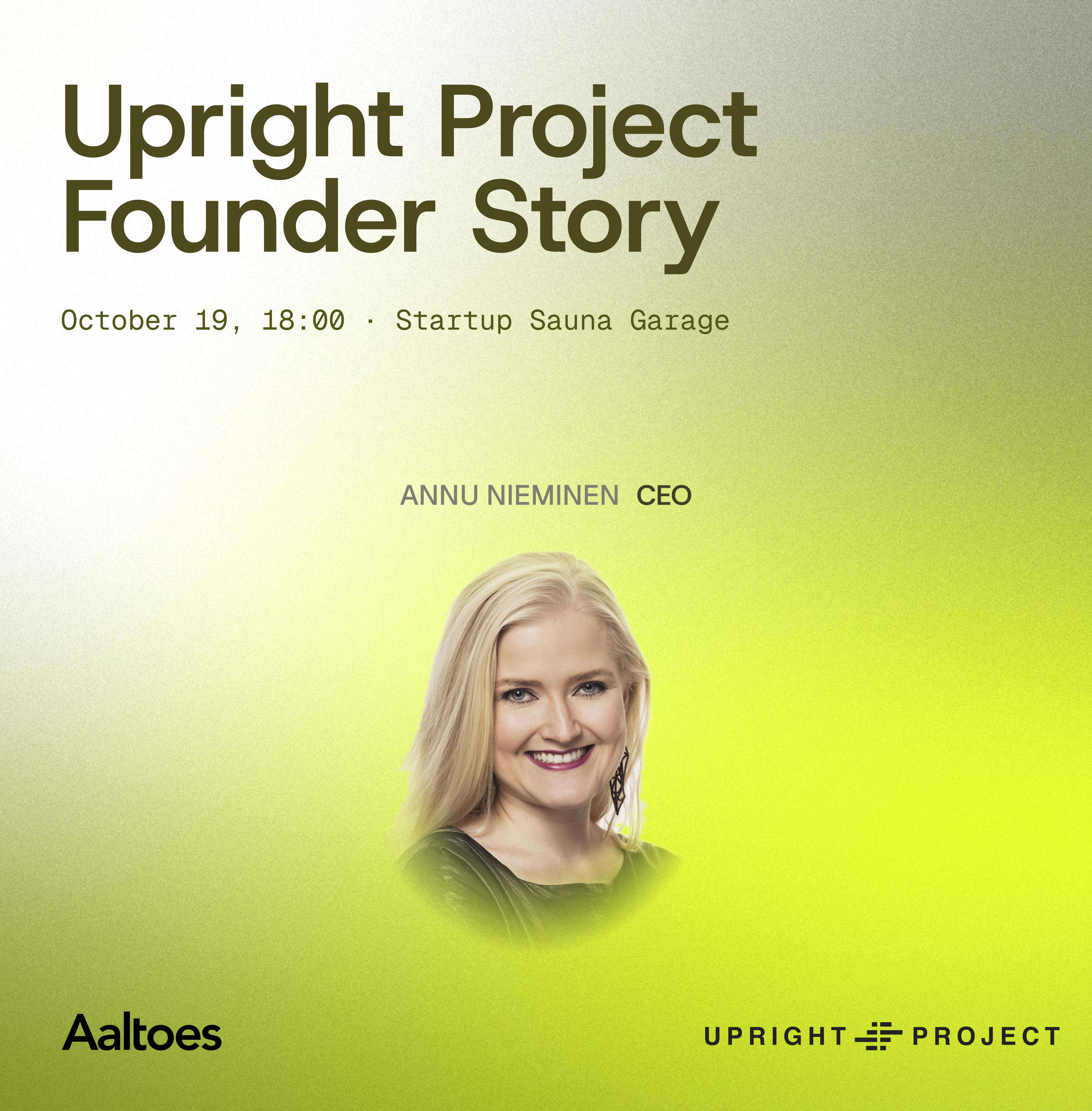 Upright Project Founder Story