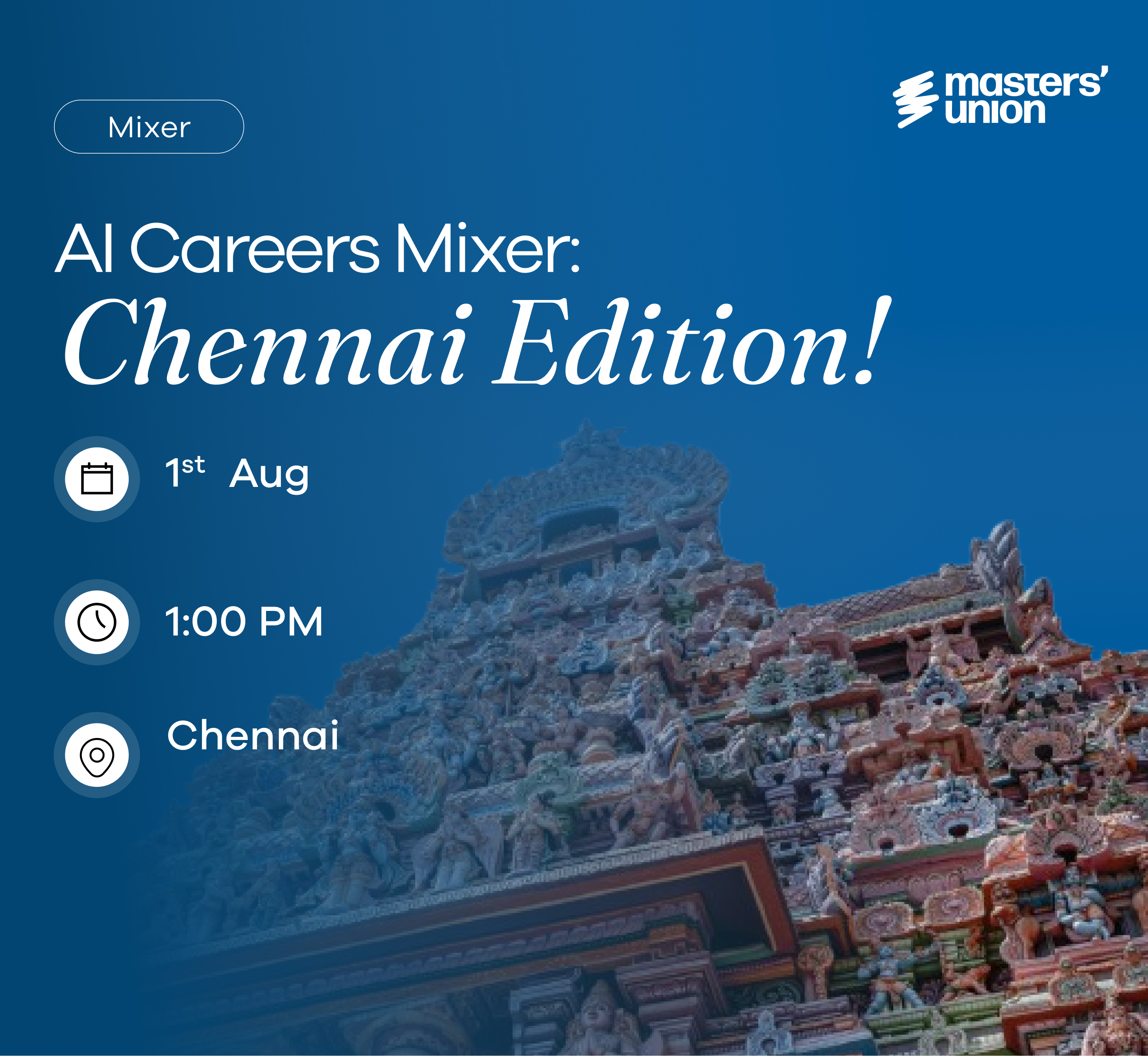 Mélange de carrières en IA : Édition Chennai