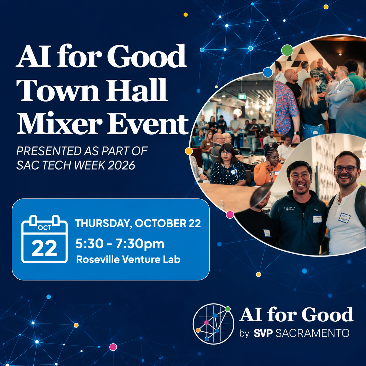 AI for Good Town Hall Mixer Event