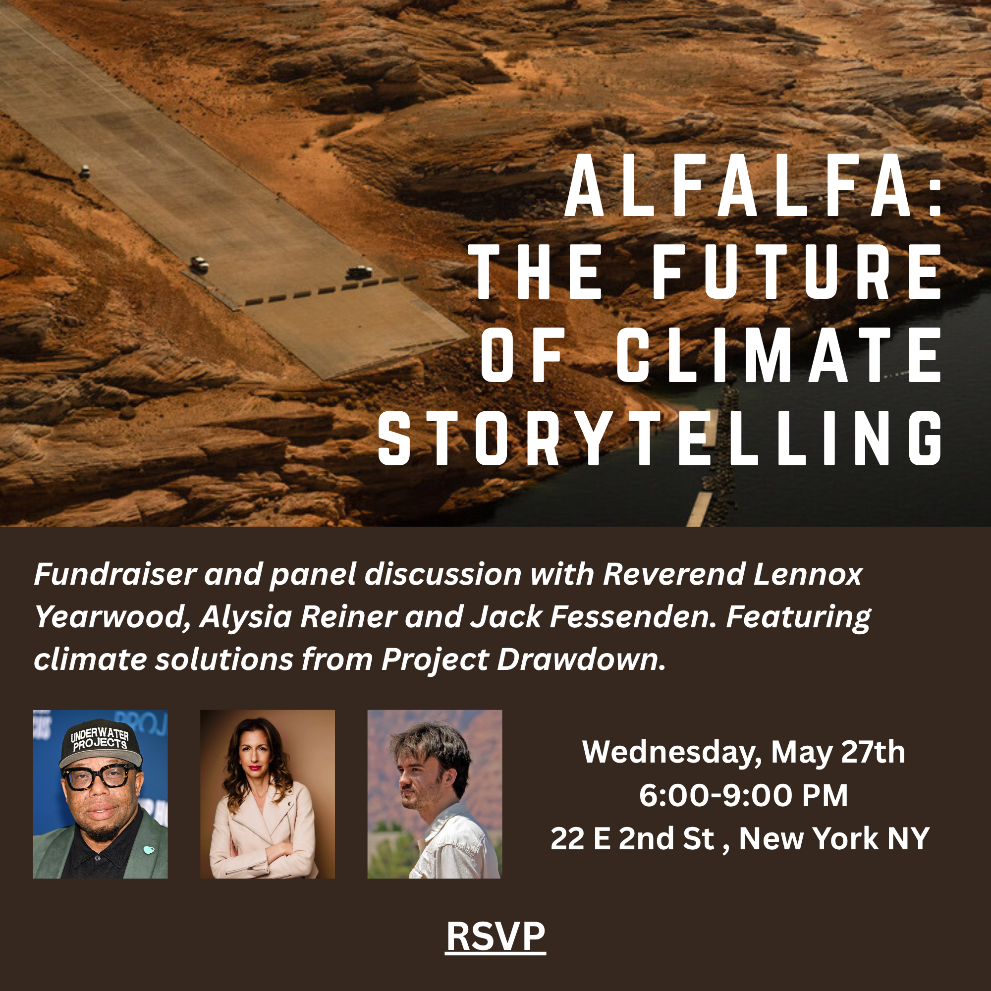 Cover art for #Alfalfa: The Future of Climate Storytelling — New York, NY