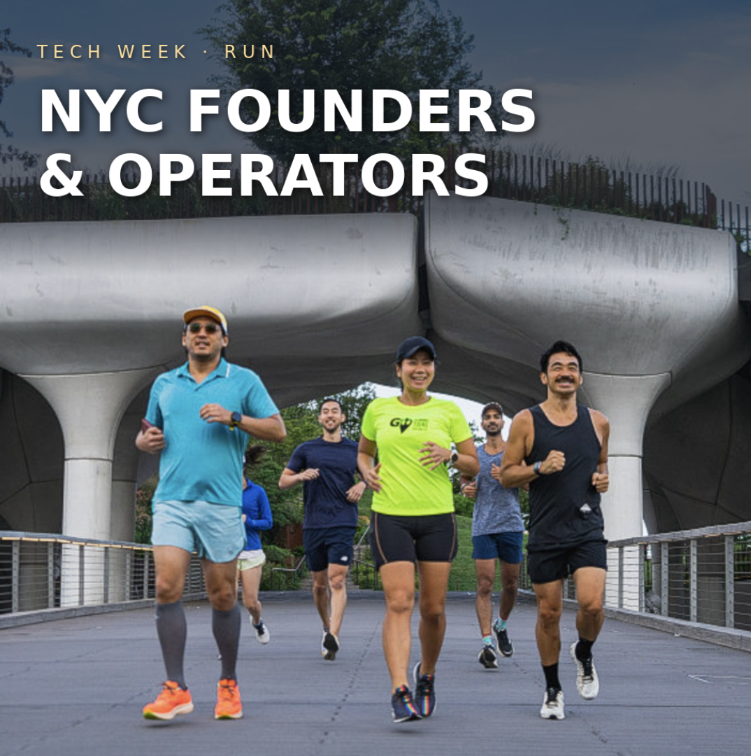 Cover art for #NYC Founders & Operators Tech Week Run Club — Little Island