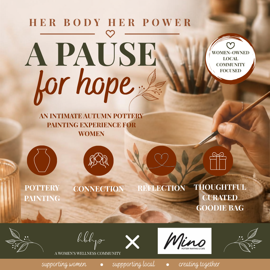 HBHP x Mino Pottery Painting - A Pause for Hope 🍂