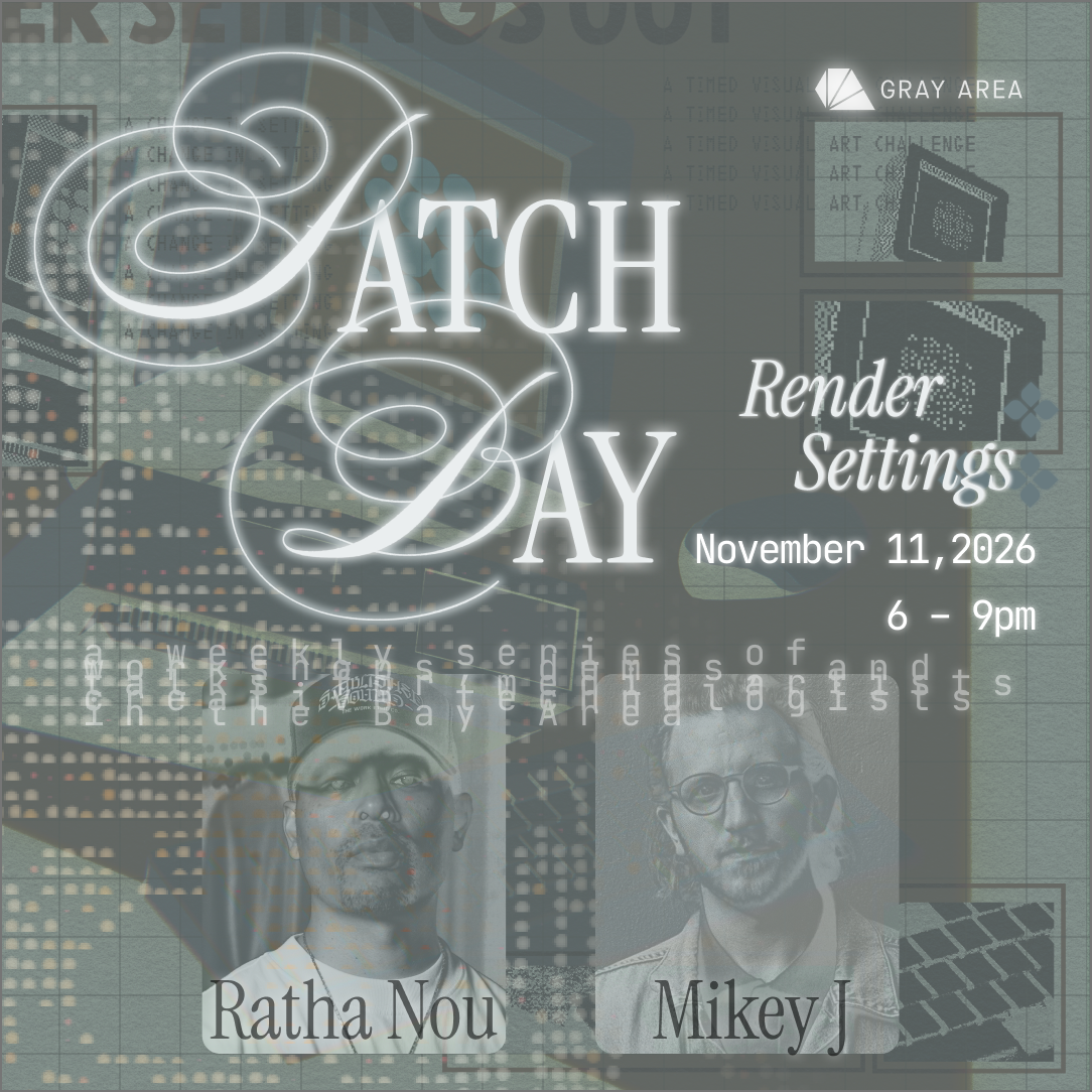 Patch Bay: Render Settings with Mikey J + Ratha Nou [Creative Meetup]