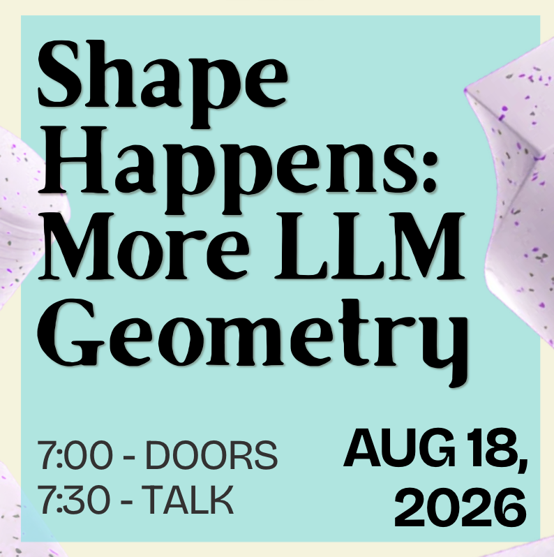 Shape Happens: More LLM Geometry w/ Frank Niu