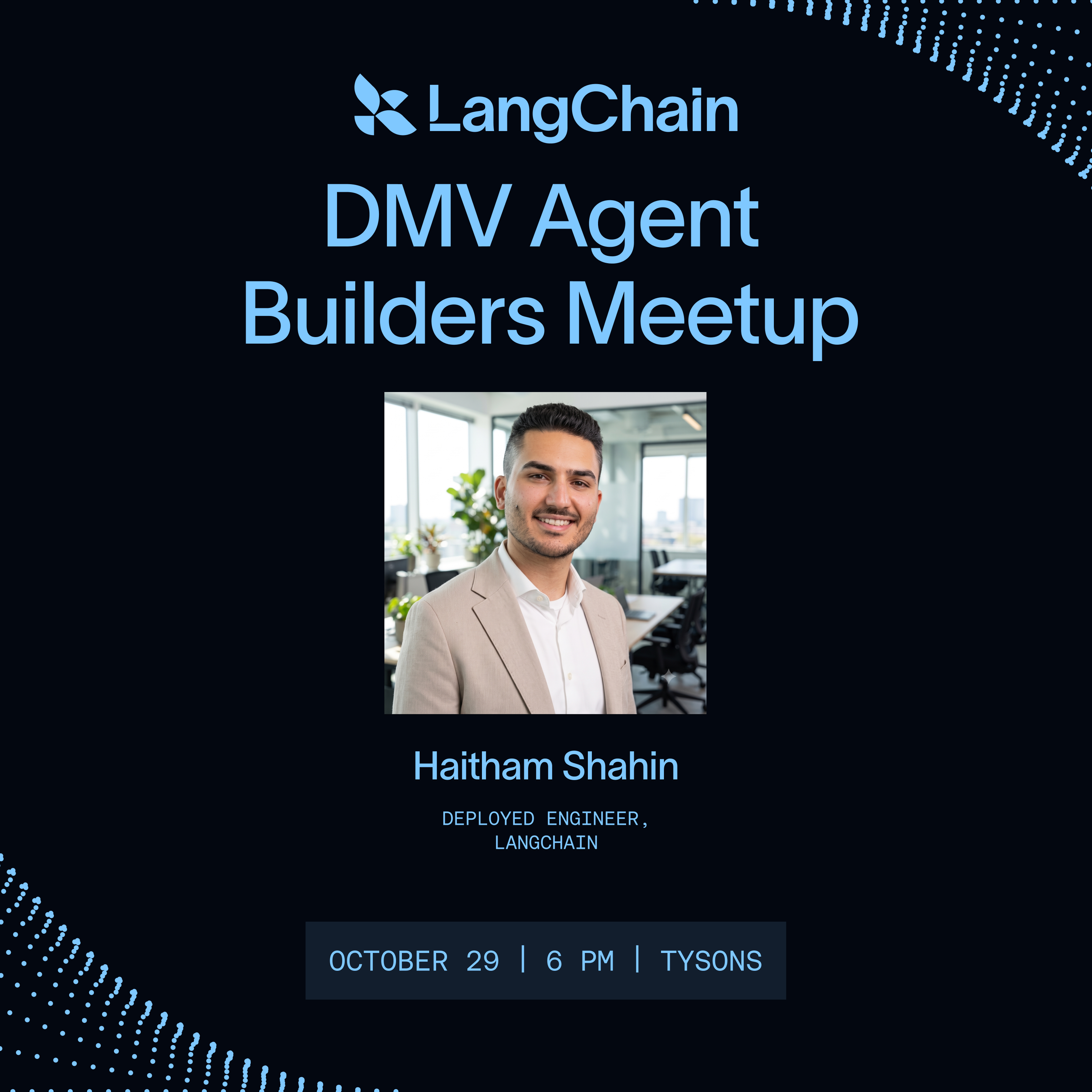 DMV Agent Builders Meetup hosted by LangChain