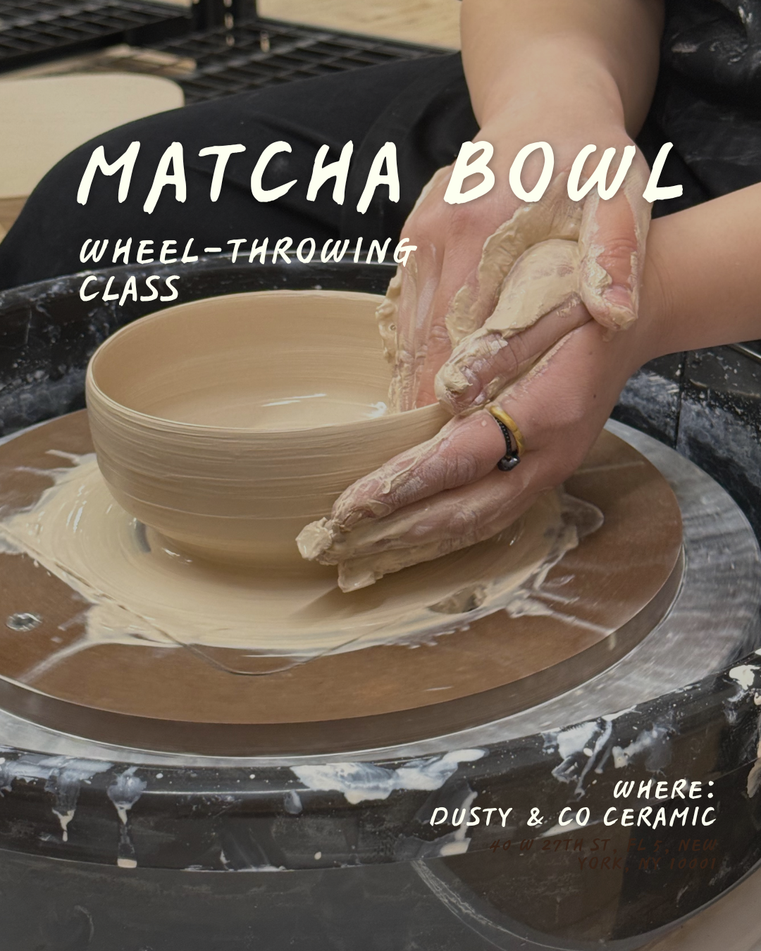 Cover art for #Making Matcha Bowl — Wheel-Throwing Edition — Dusty Co Ceramic