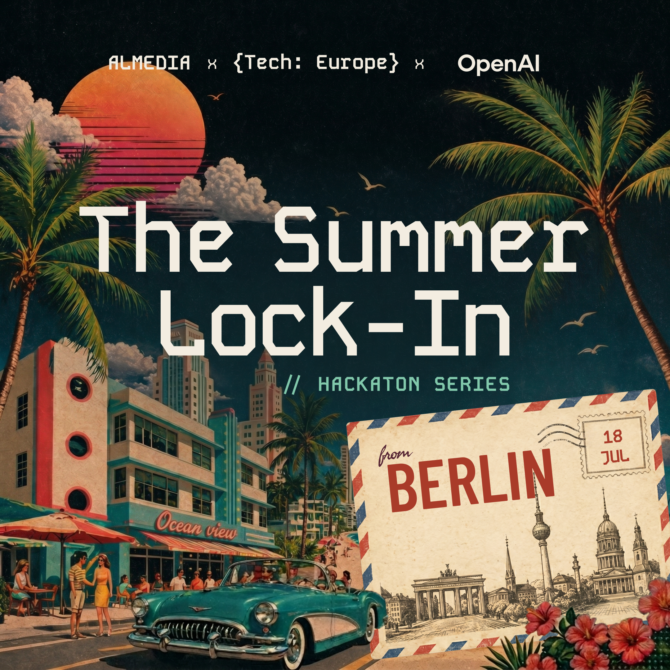 {Tech: Europe} x Almedia Hackathon | The Summer Lock-In