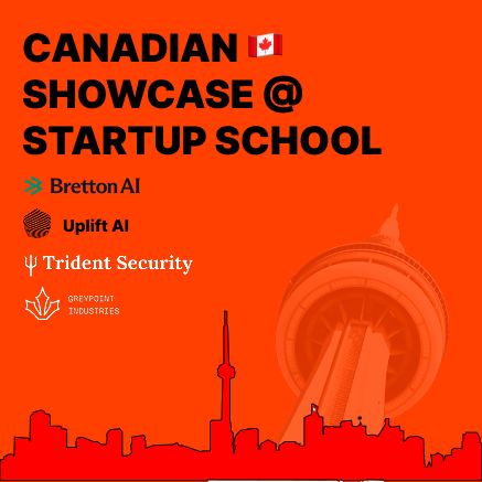 Canadian YC Founders Showcase @ Startup School