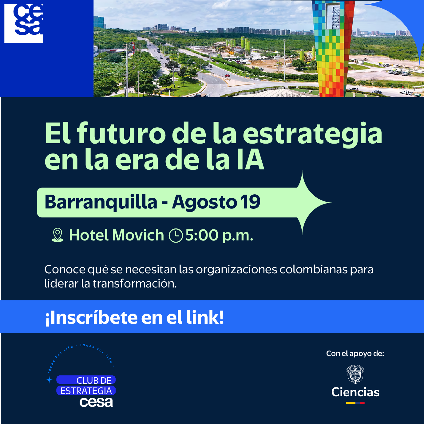 The Future of Strategy in the Era of AI - CESA in Barranquilla
