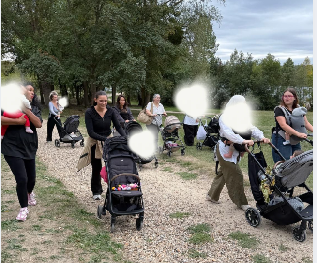 La marche des mamans en post-partum