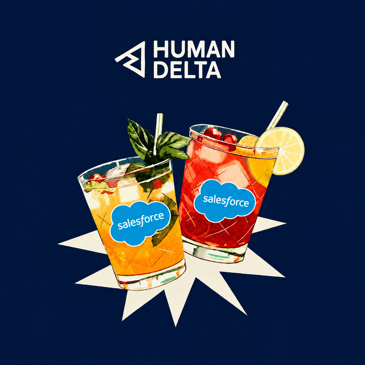 Human Delta x Salesforce Happy Hour