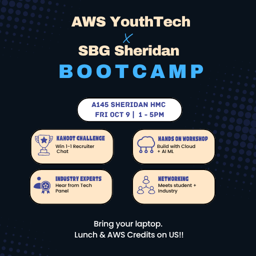 AWS YouthTech x SBG Sheridan Bootcamp