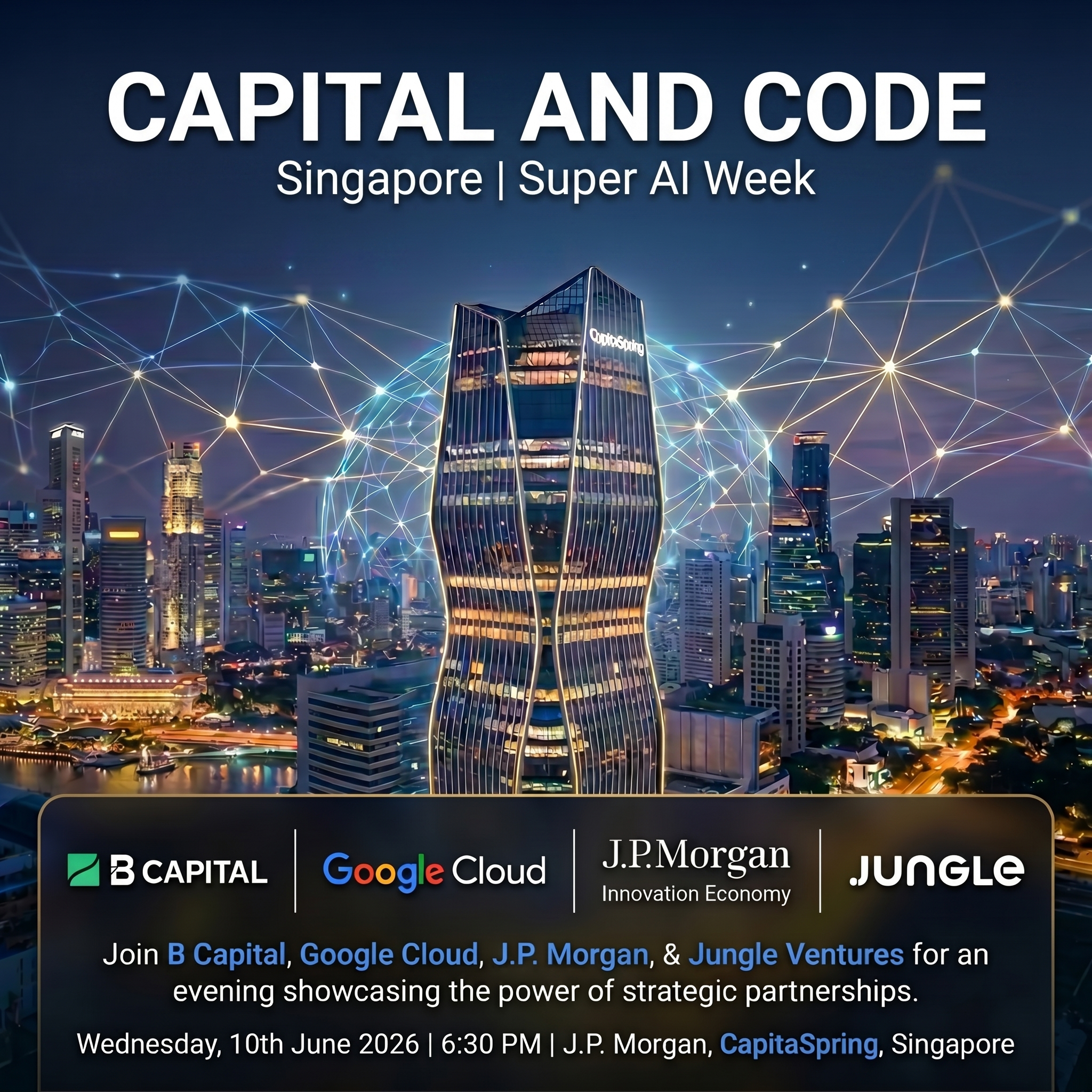 Cover art for #Capital and Code — CapitaSpring