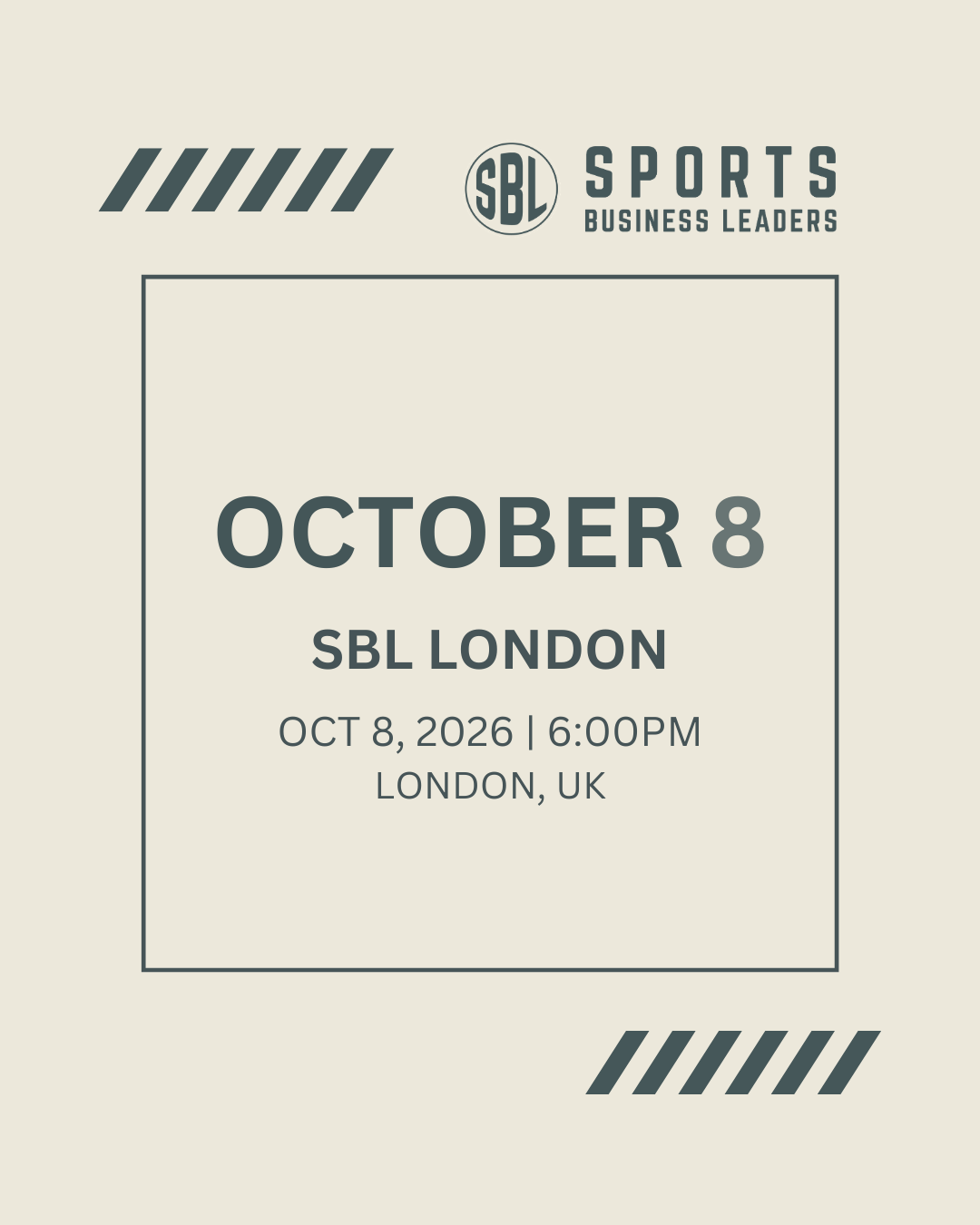 Sports Business Leaders London