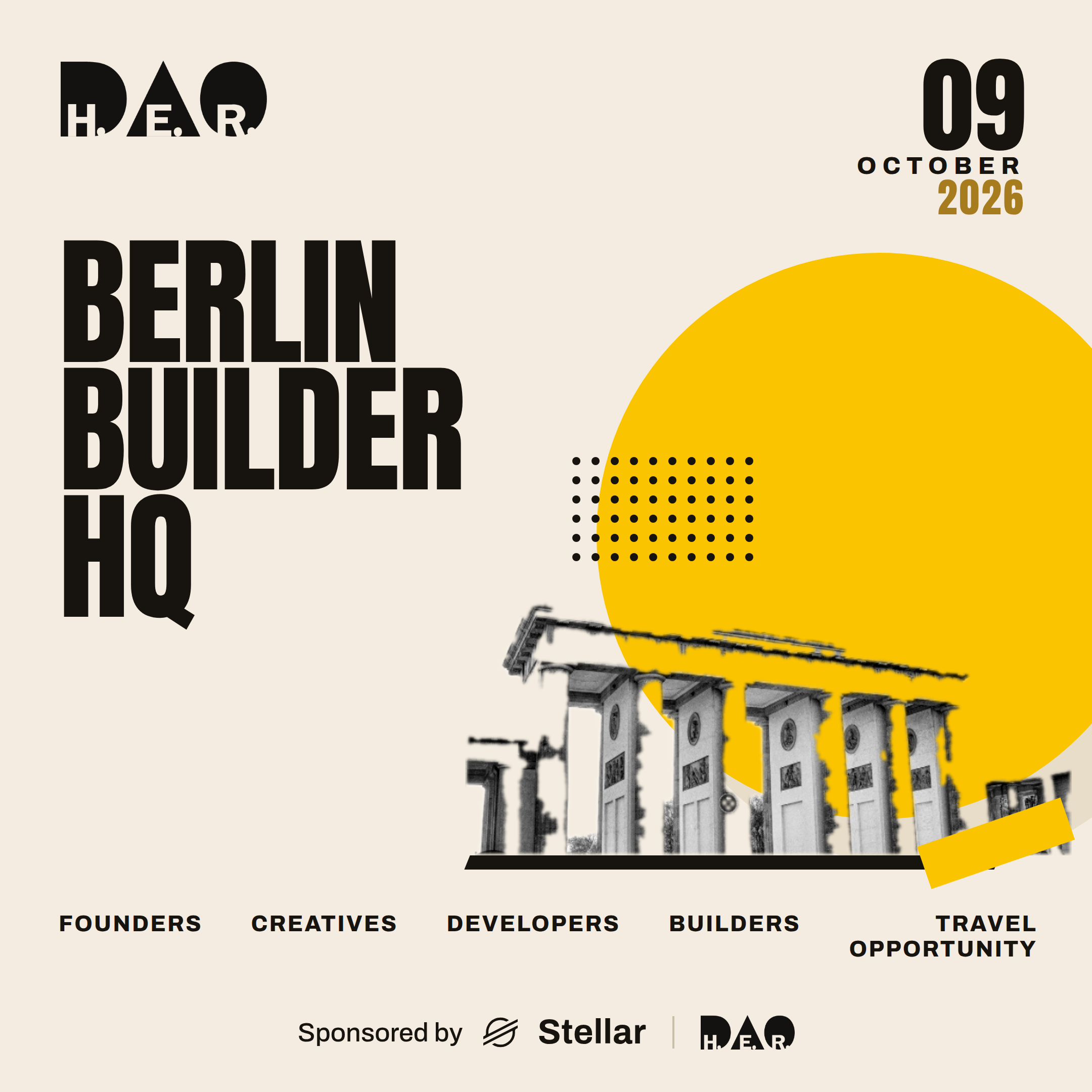 Berlin Builder HQ: Build with AI Powered by Stellar