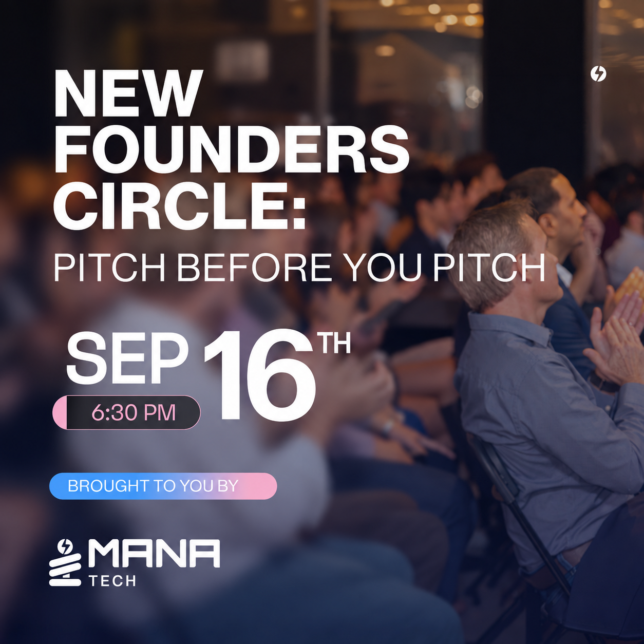 New Founders Circle: Pitch Before You Pitch