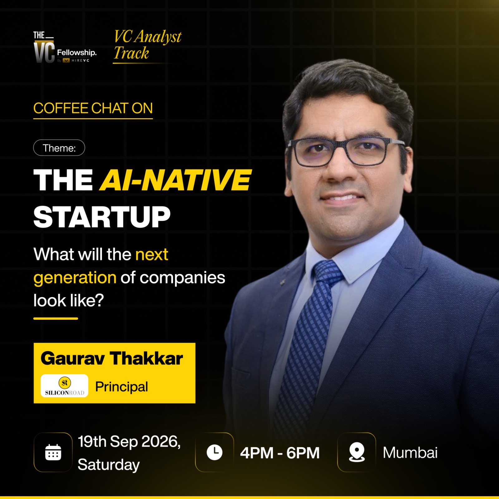 Discussion autour d'un café avec Gaurav Thakkar