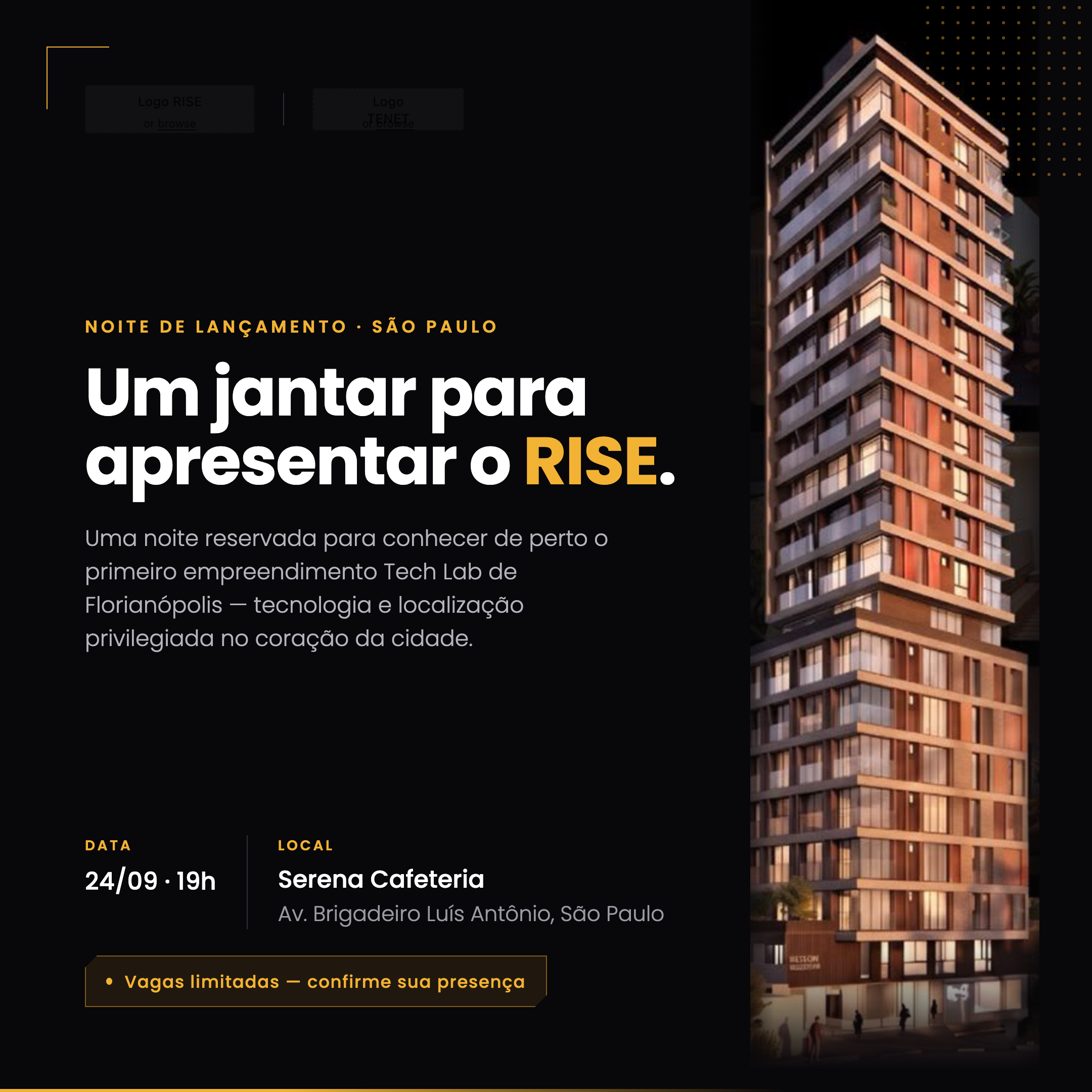 RISE Launch VIP Dinner - NewHack & Monking | São Paulo