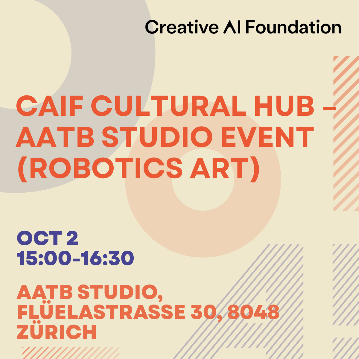 Pôle Culturel CAIF – Événement Studio AATB (Art Robotique) (Session en Anglais)