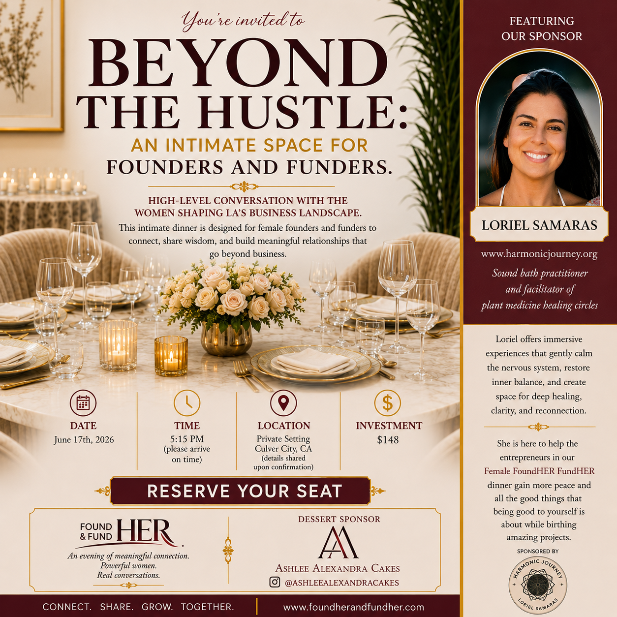FoundHER & FundHER Summer Dinner