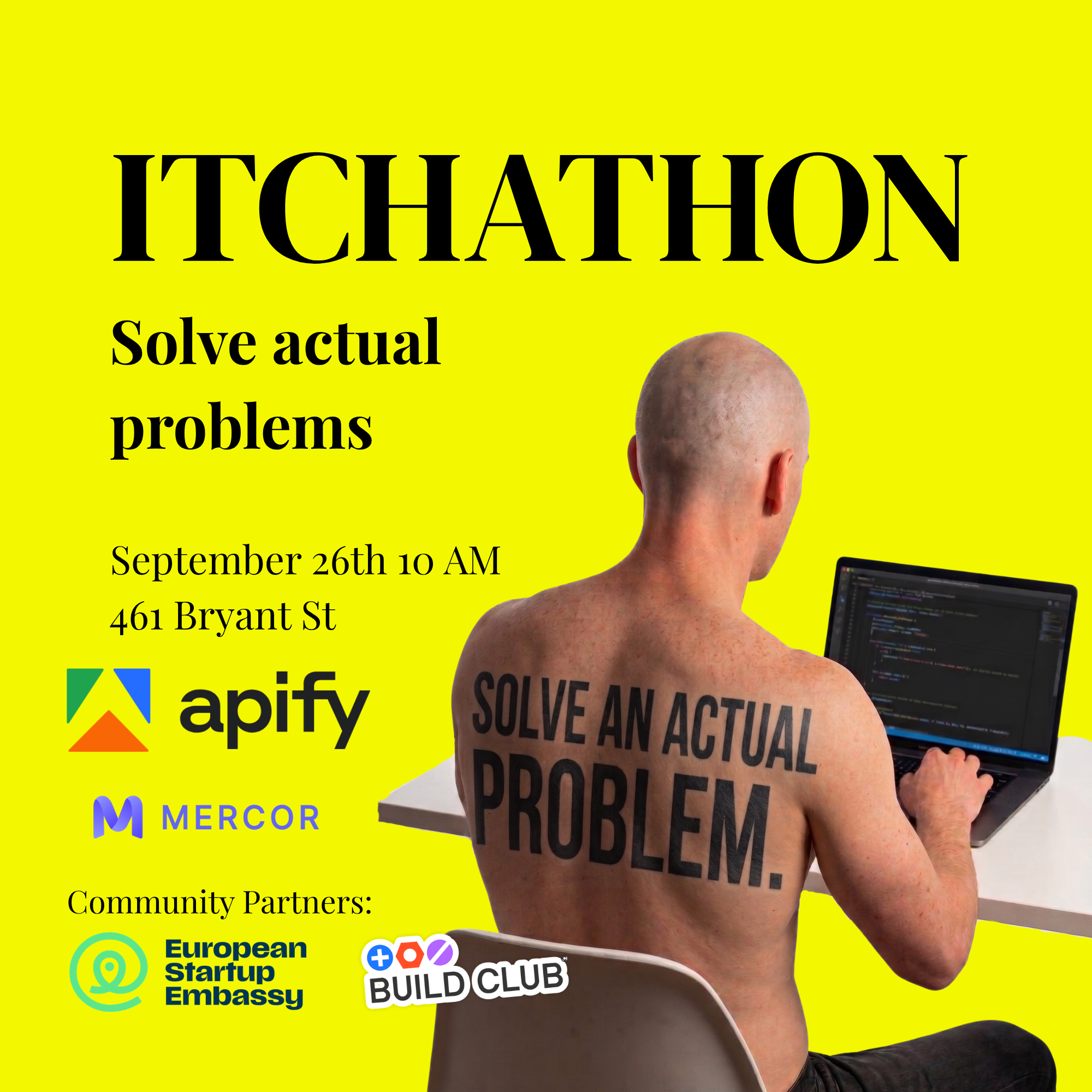 ITCHATHON - Solve actual problems