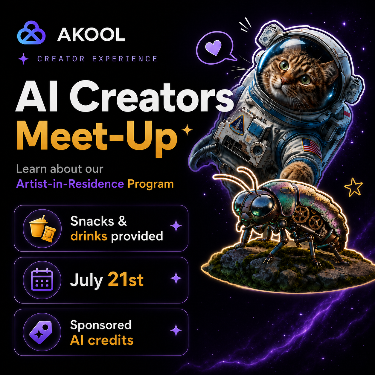 AI Creators Meetup: Build, Experiment & Get Featured