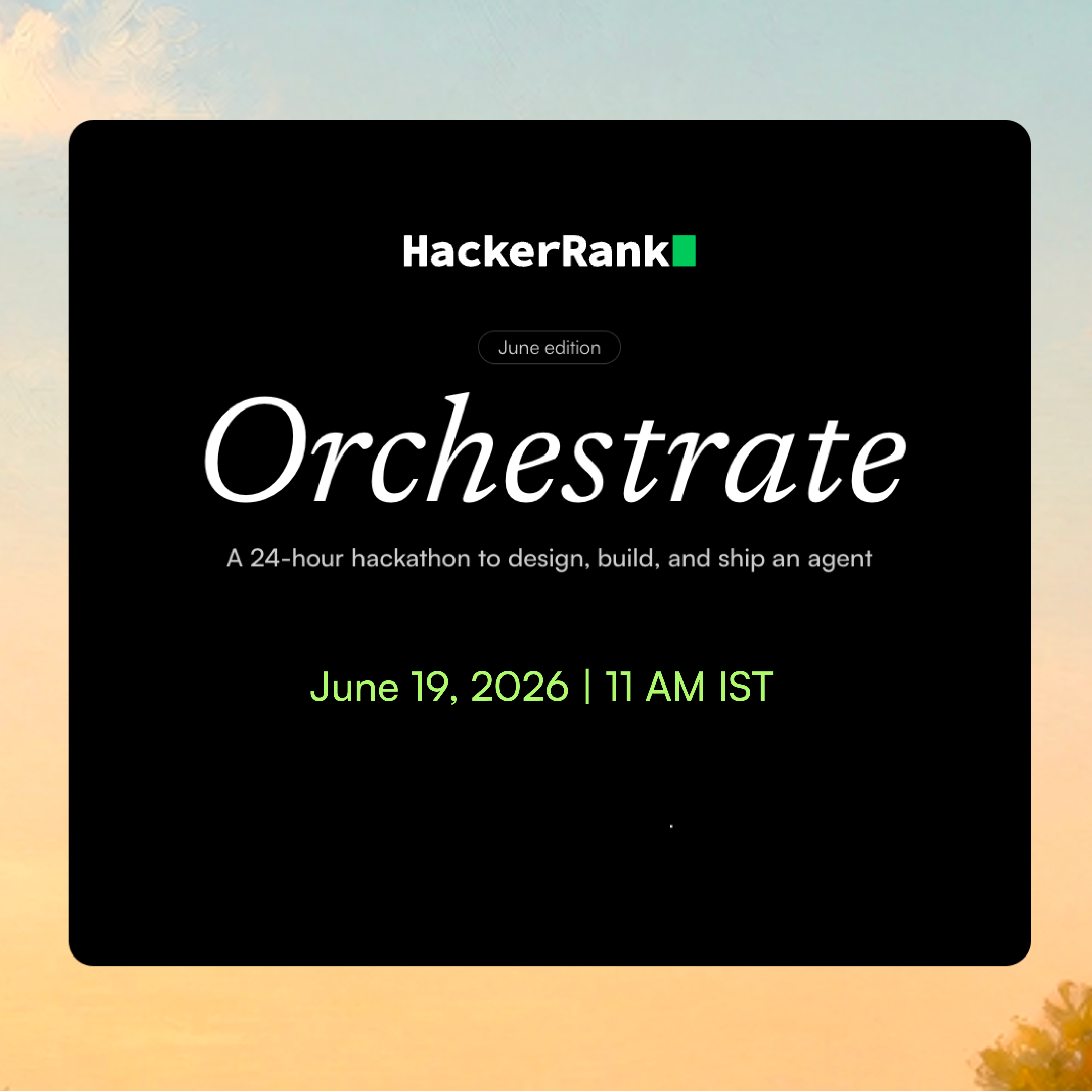 HackerRank Orchestrate