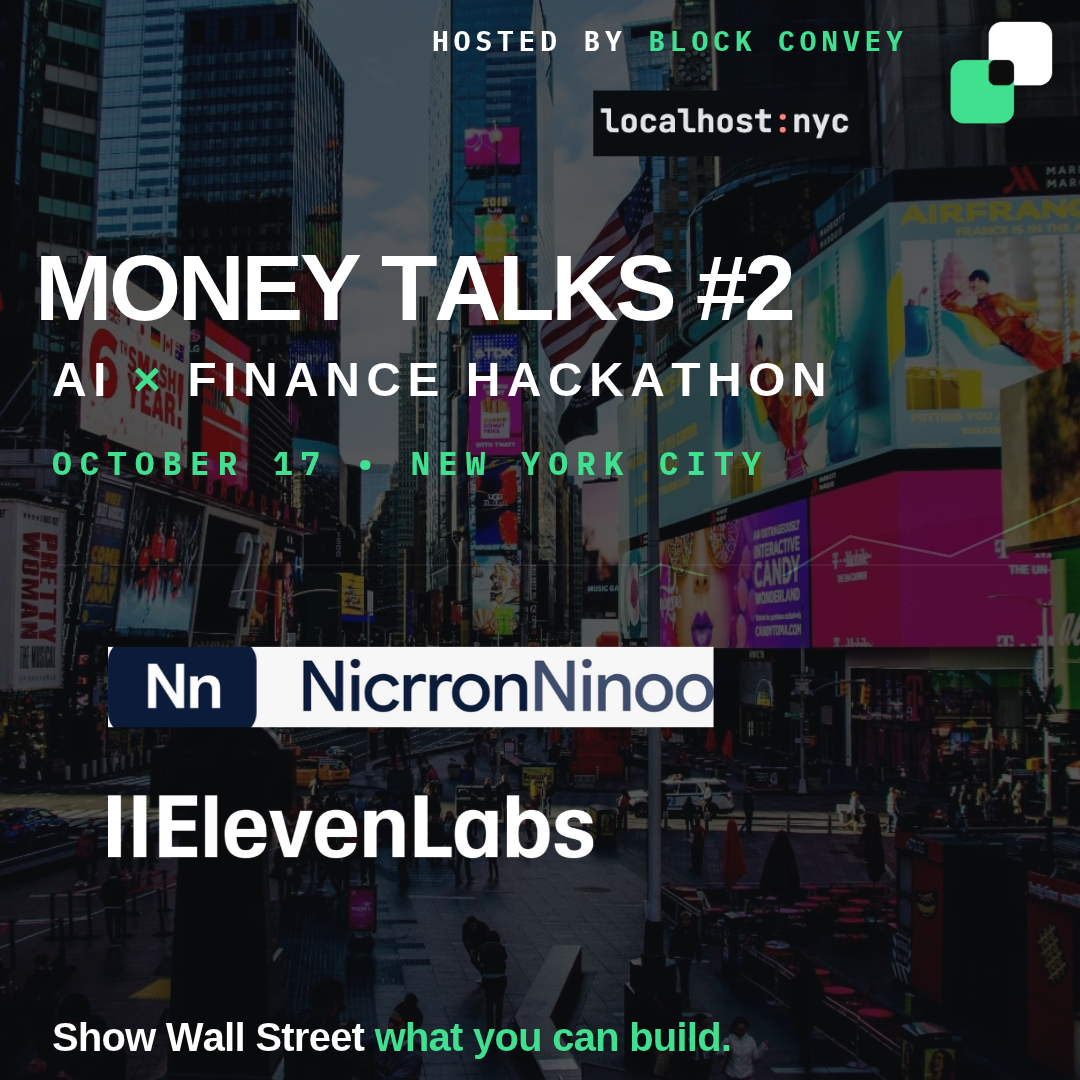 AI x Fintech Hackathon - Money Talks 2