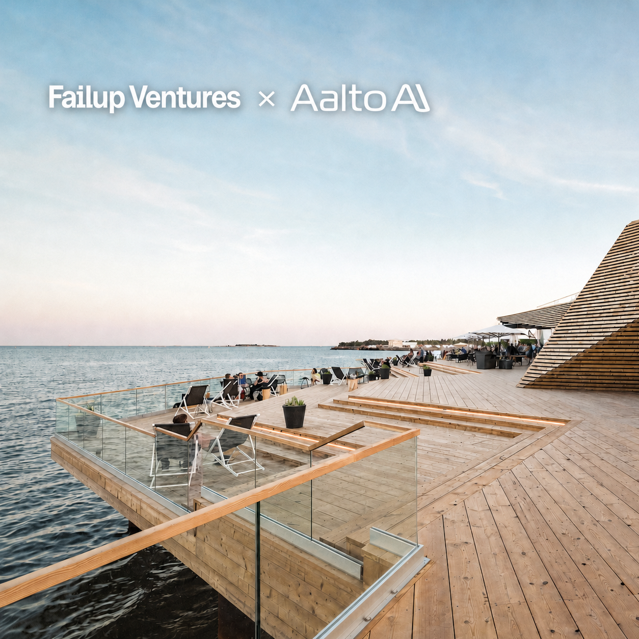 Failup Ventures : Fondateurs IA. Sauna. Mer.