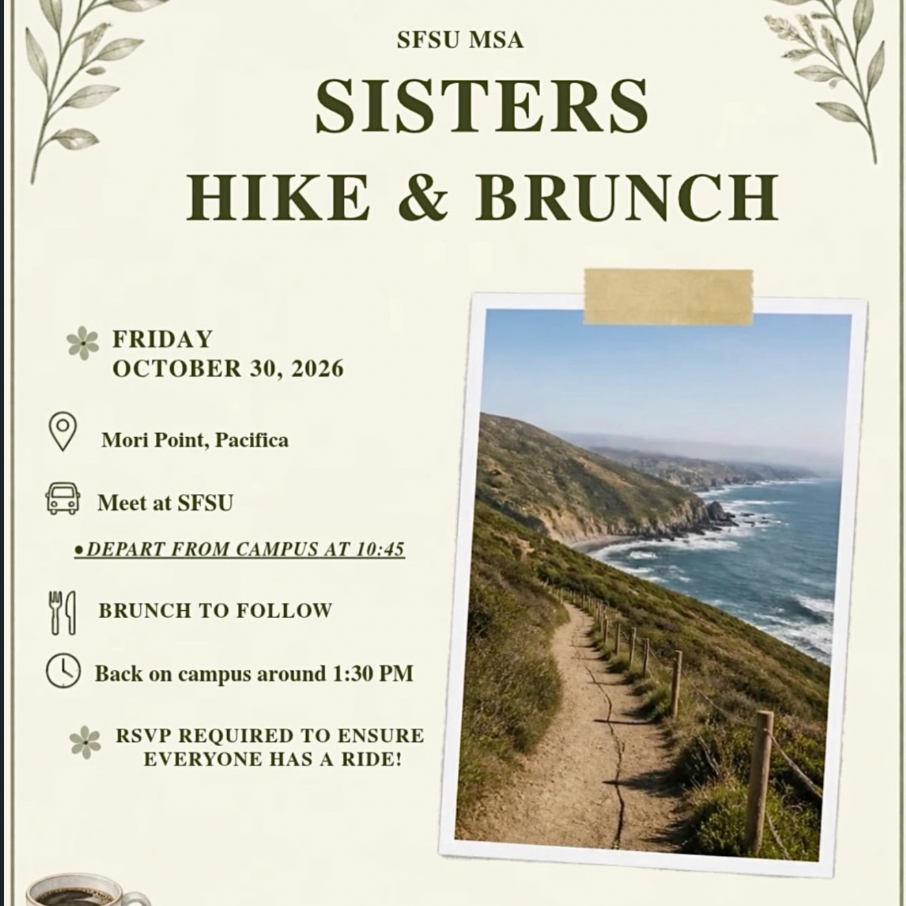 MSA Sisters Hike⛰️🪻 10/30