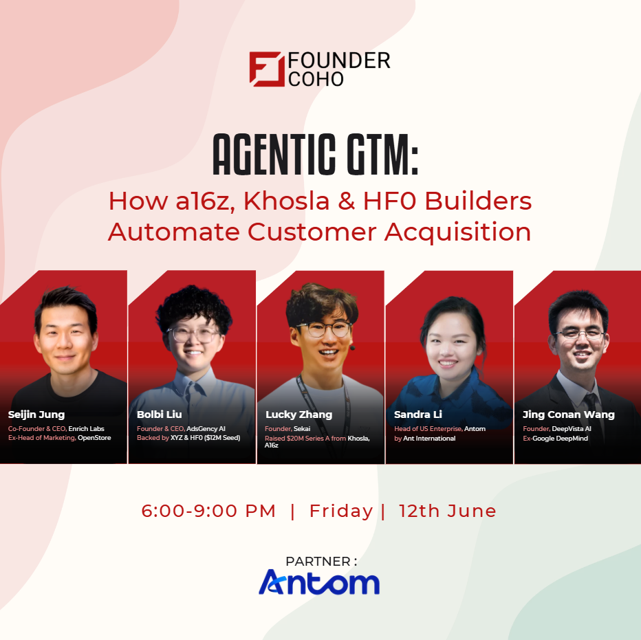 Cover art for #Agentic GTM: How a16z, Khosla & HF0 Builders Automate Customer Acquisition — Palo Alto, CA