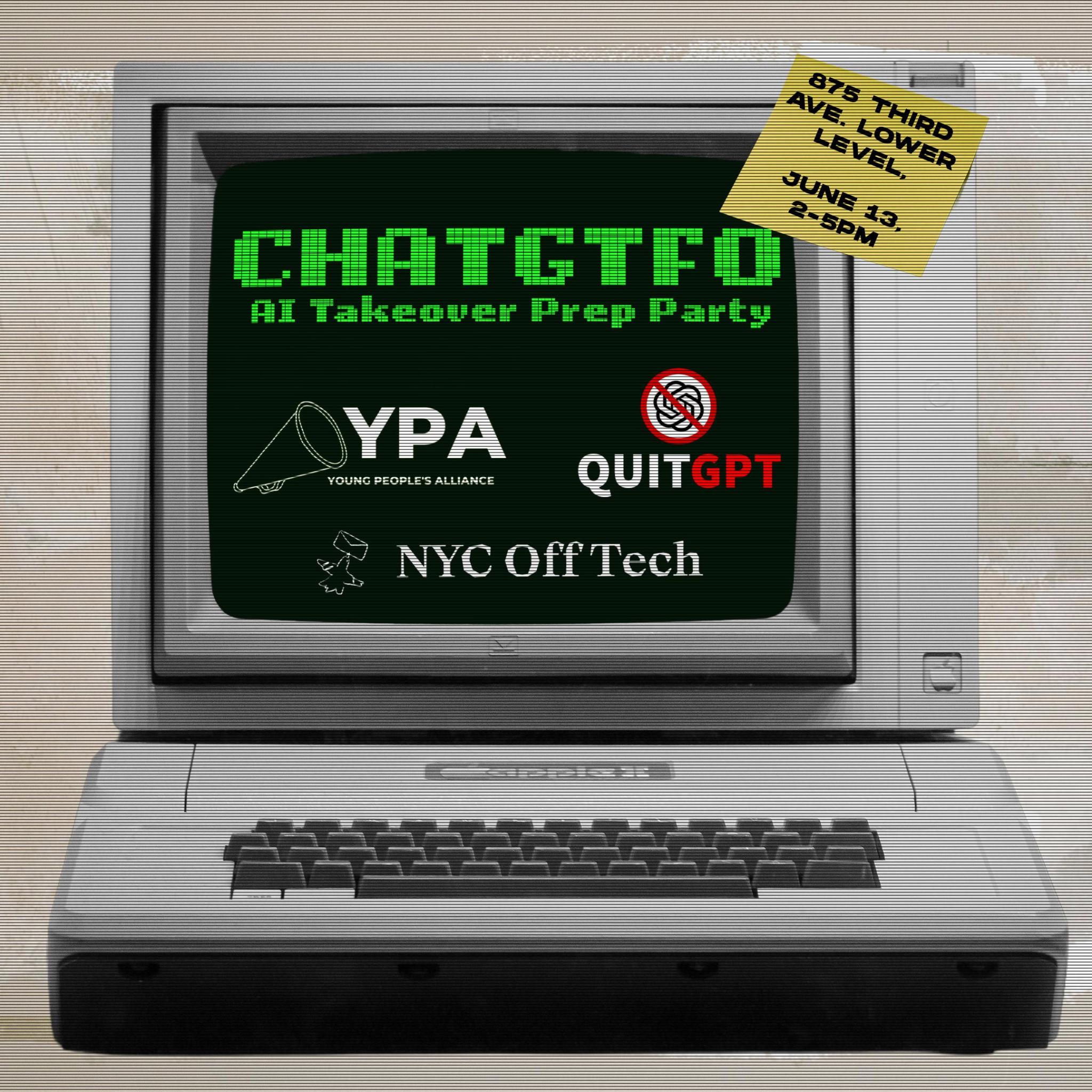 Cover art for #ChatGTFO — 875 Third Avenue