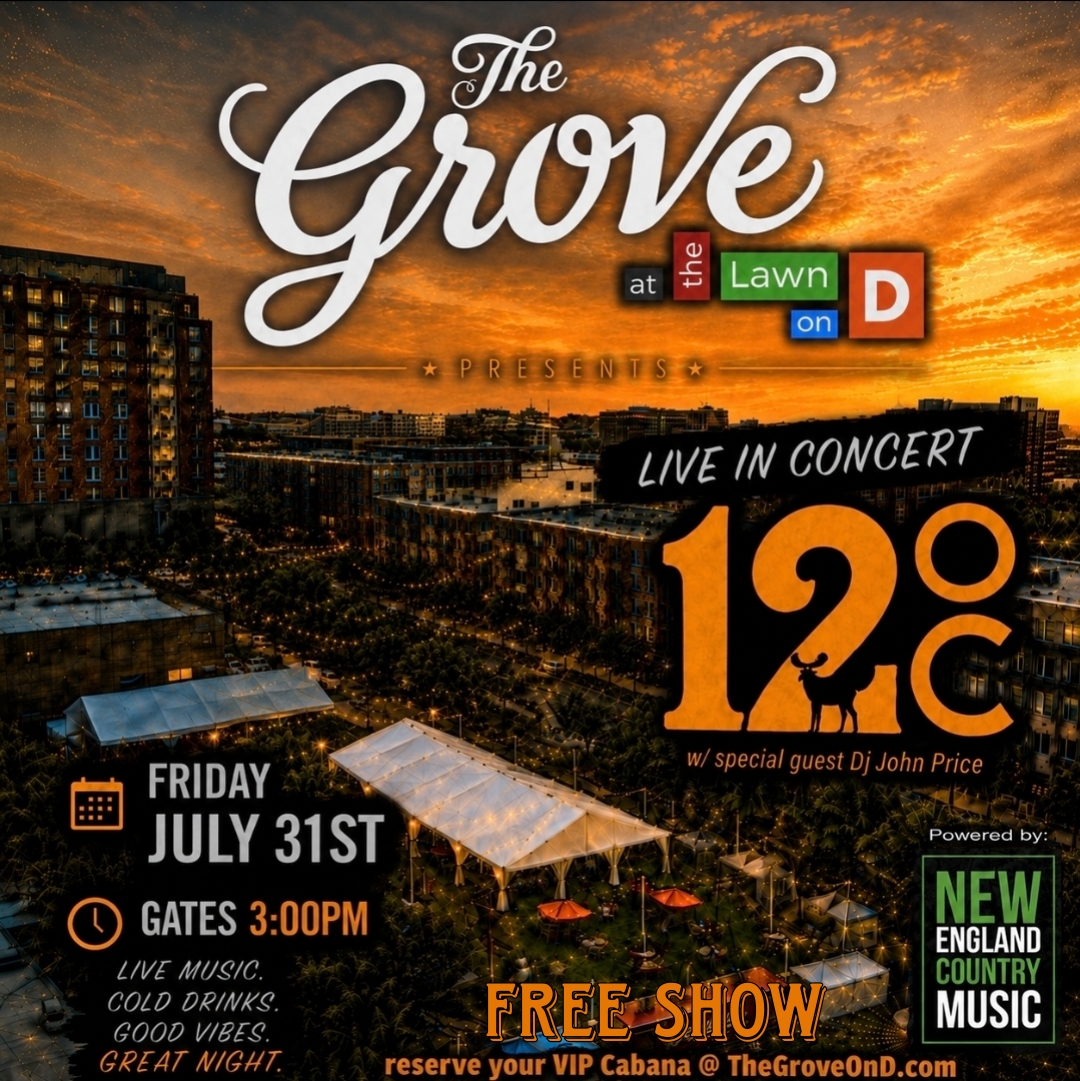 Live Music by 12OC at The Grove at Lawn on D
