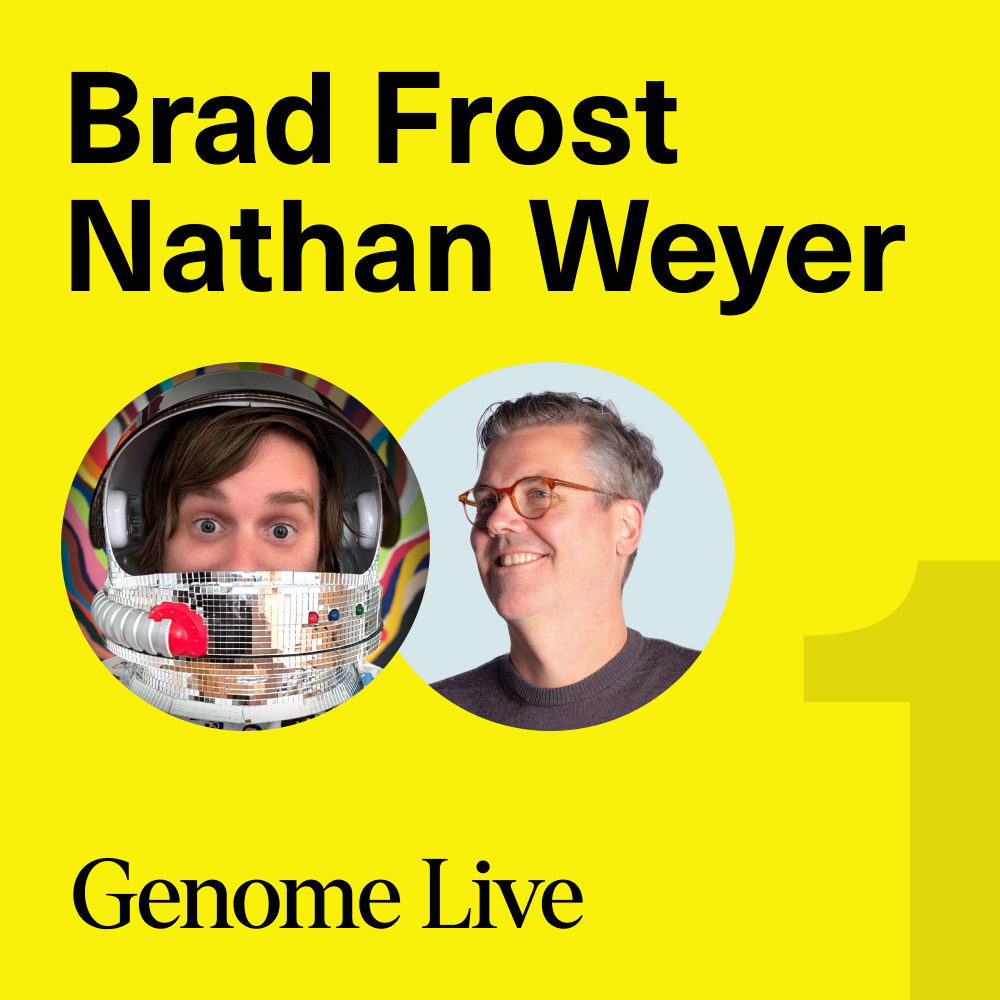 Genome Live #1 — Brad Frost : IA & Systèmes de Design • Nathan Weyer : La Vie est une Présentation