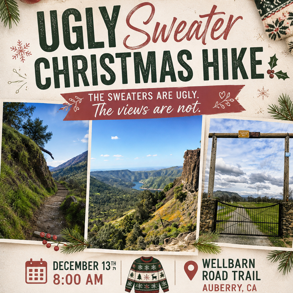 Ugly Sweater Christmas Hike 🎄🌹