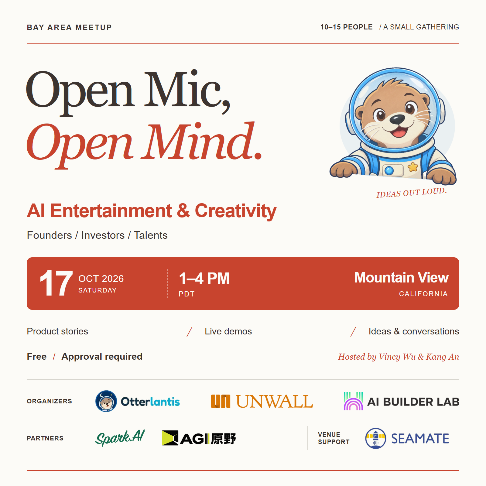 AI Entertainment & Creativity Meetup