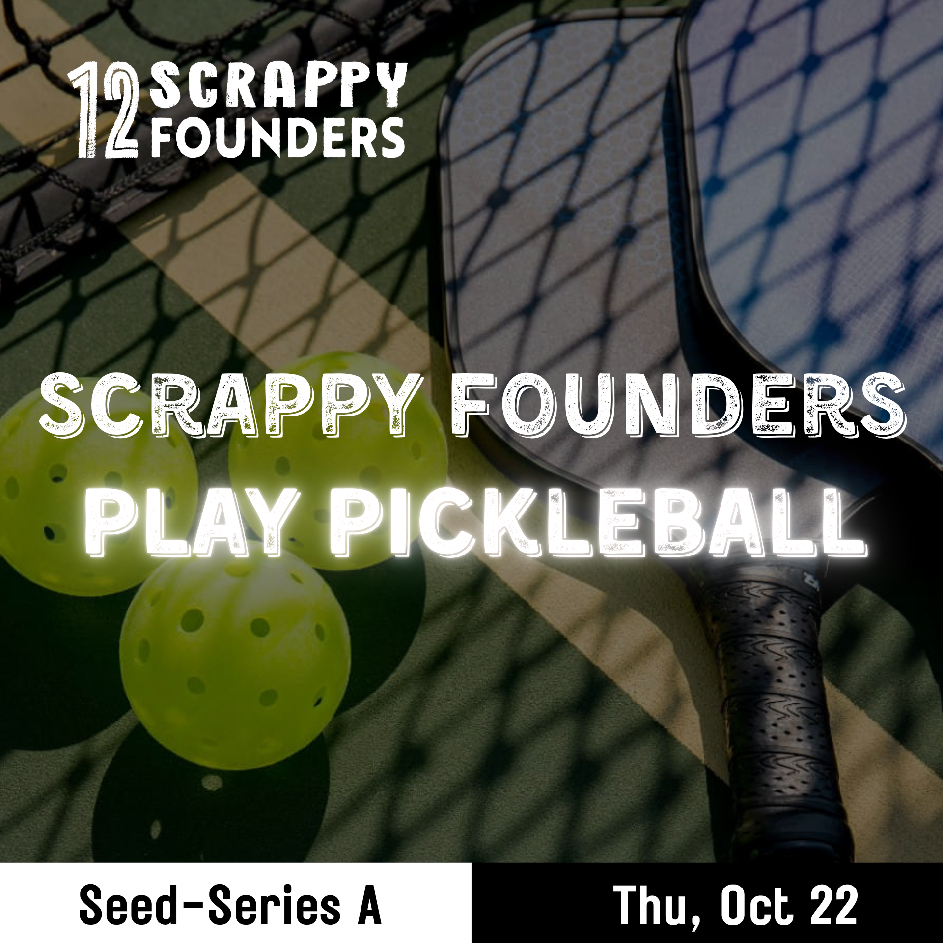 Scrappy AI Founders Play Pickleball (Seed to Series A)