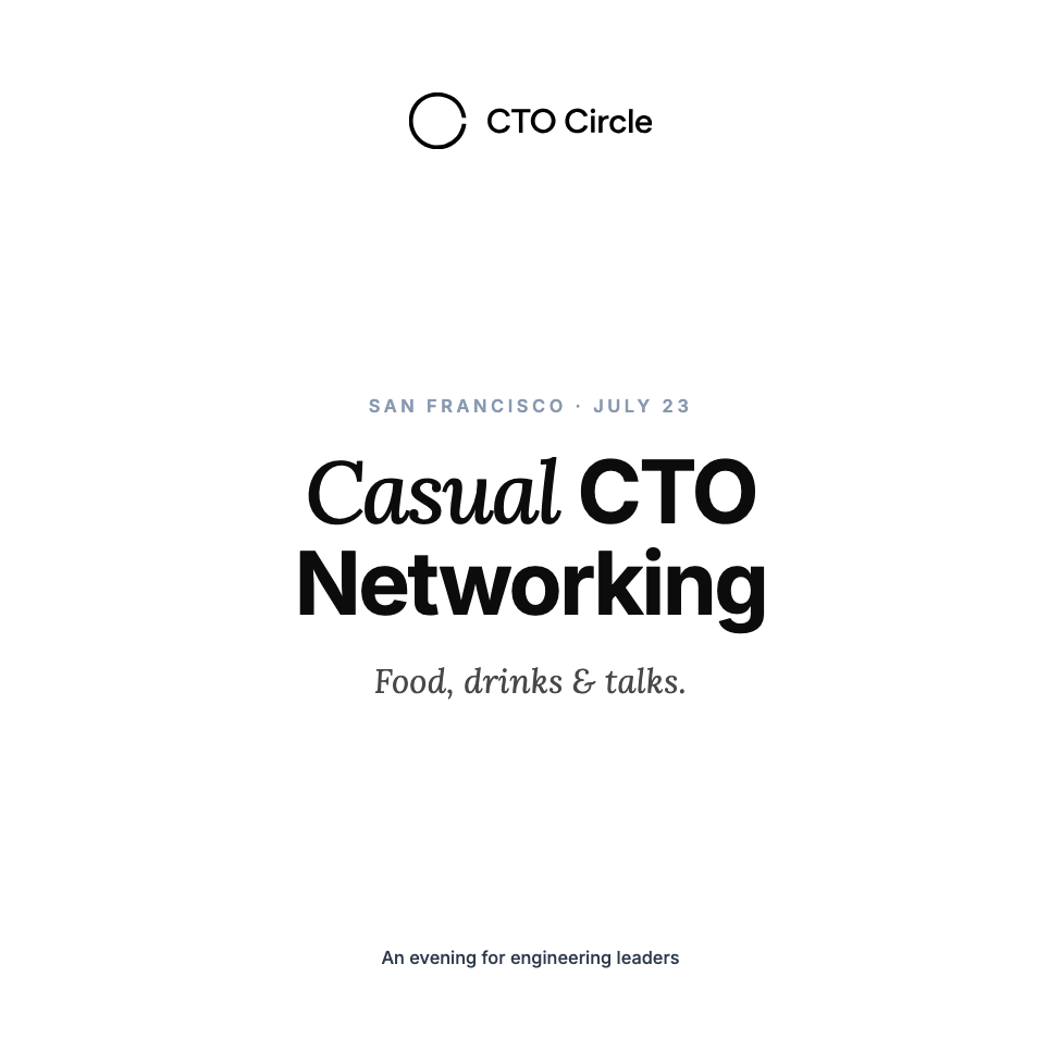 CTO Networking SF