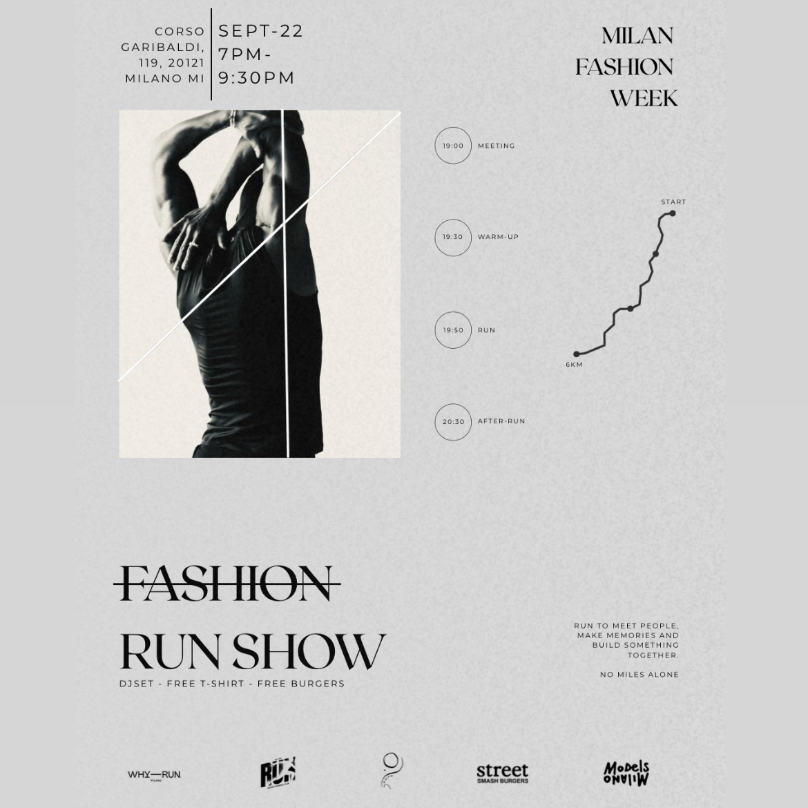 RUN SHOW - Milan Fashion Week