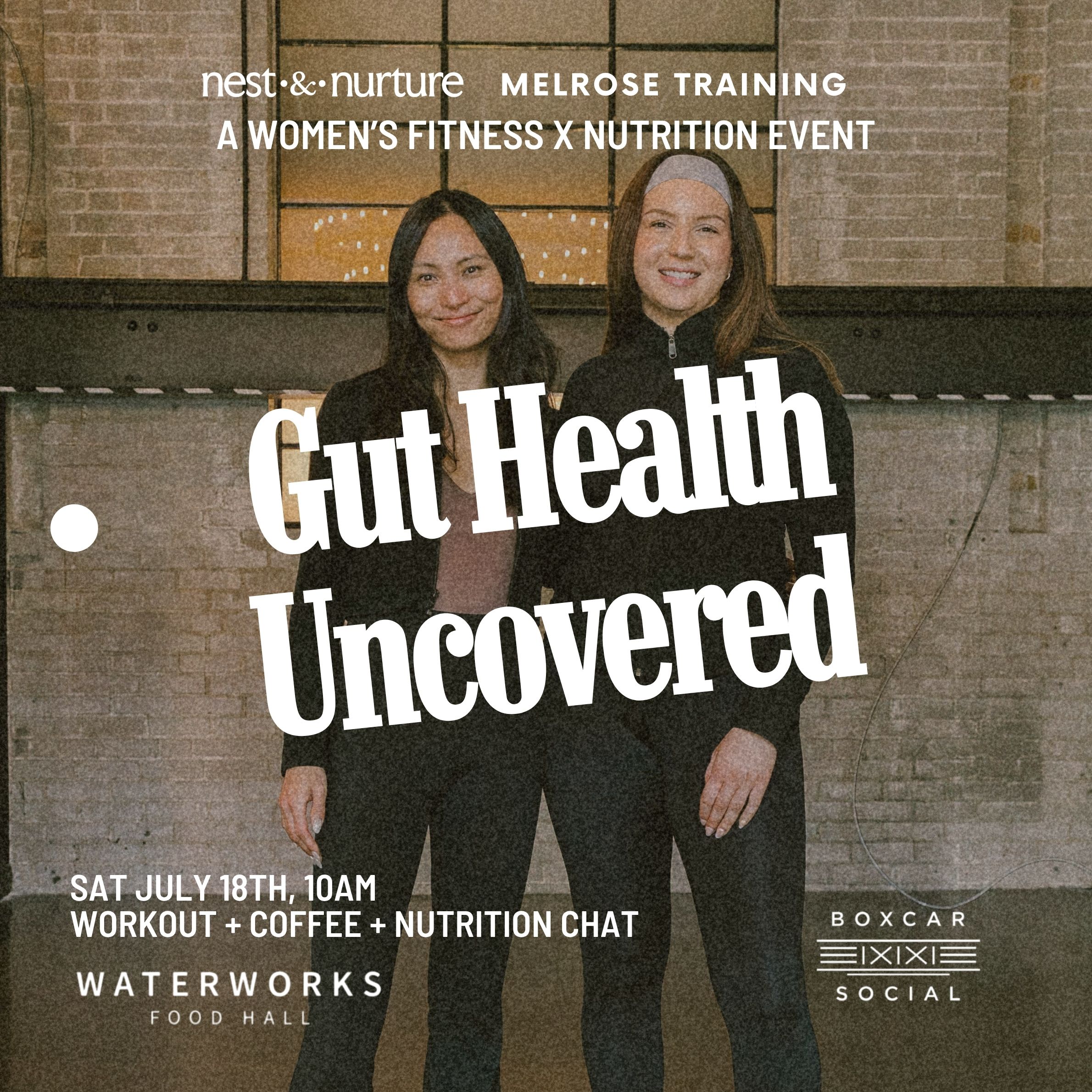A Fitness x Nutrition Women’s Health Event: Inside Your Gut Health