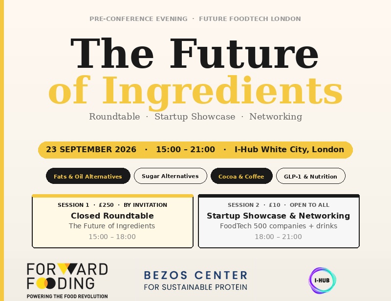 The Future of Ingredients | London Pre-FFT Conference Evening