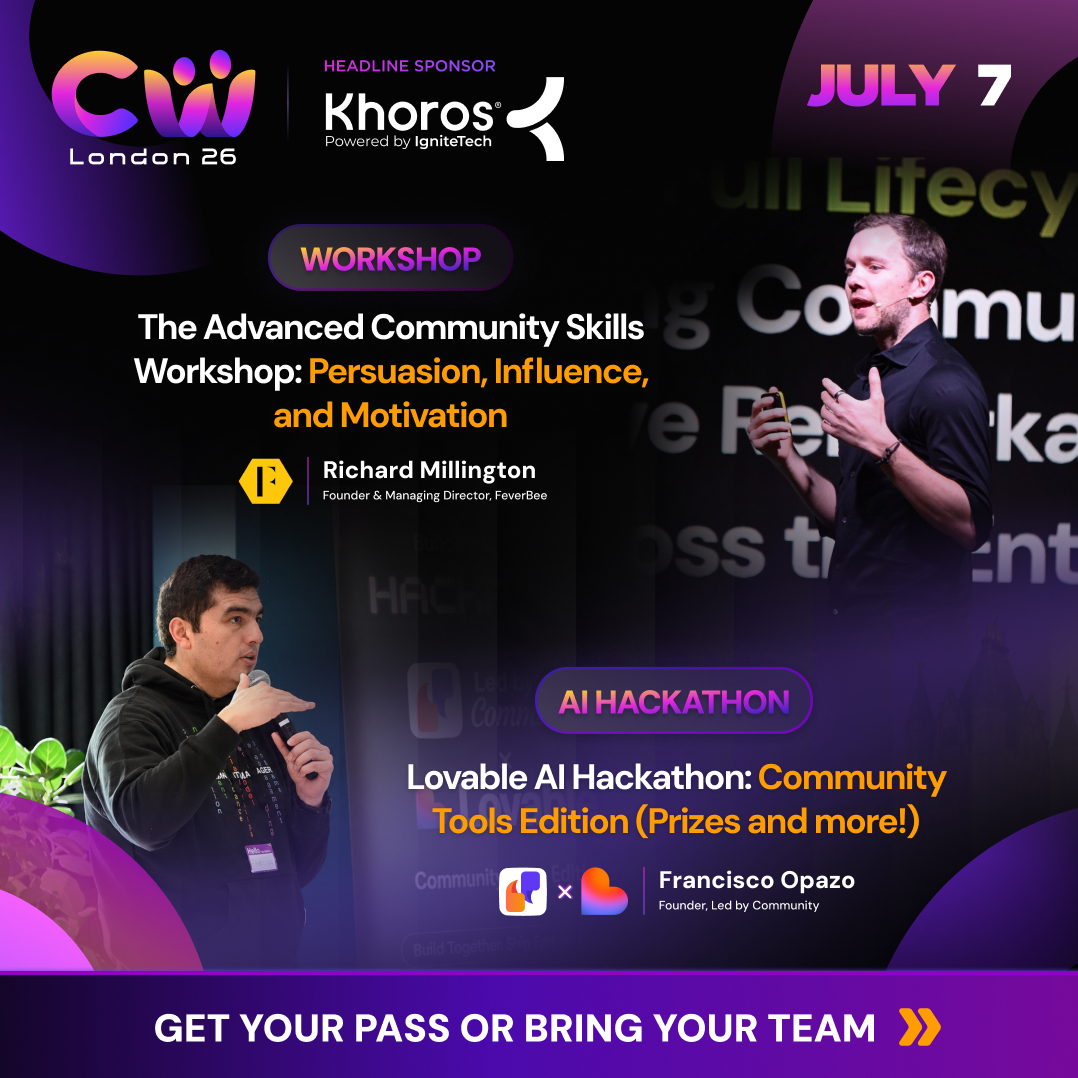 London Community Week 2026 Day 1: Workshop + AI Hackathon