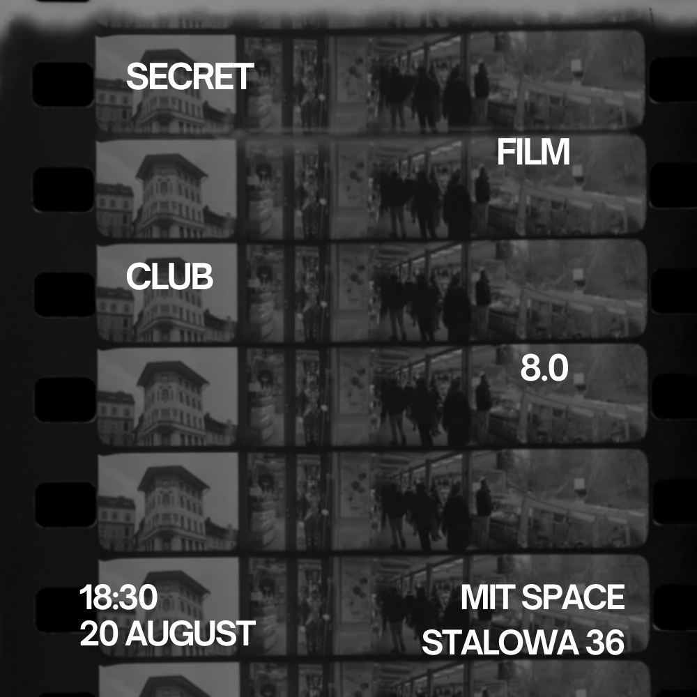 Warsaw Creative Club: Secret Film Club 8.0