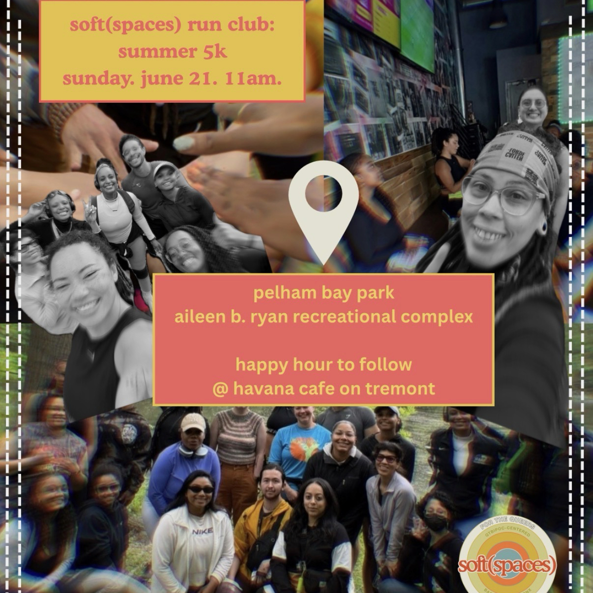 Cover art for #SOFT PACES – soft(spaces) run club: 5k summer run ☀️ — Pelham Bay Park