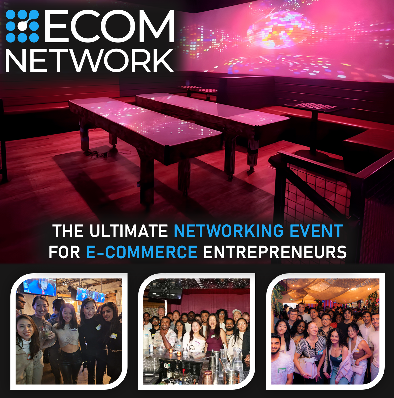 Cover art for #NYC Ecommerce Social – Founders, Entrepreneurs & Builders Night ✨🚀 — Sugar Mouse NYC