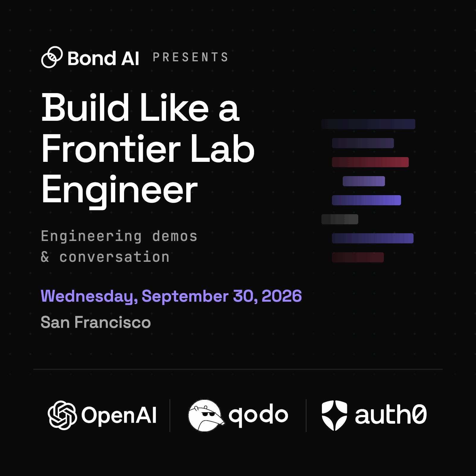 Build Like a Frontier Lab Engineer with OpenAI, Qodo, Auth0