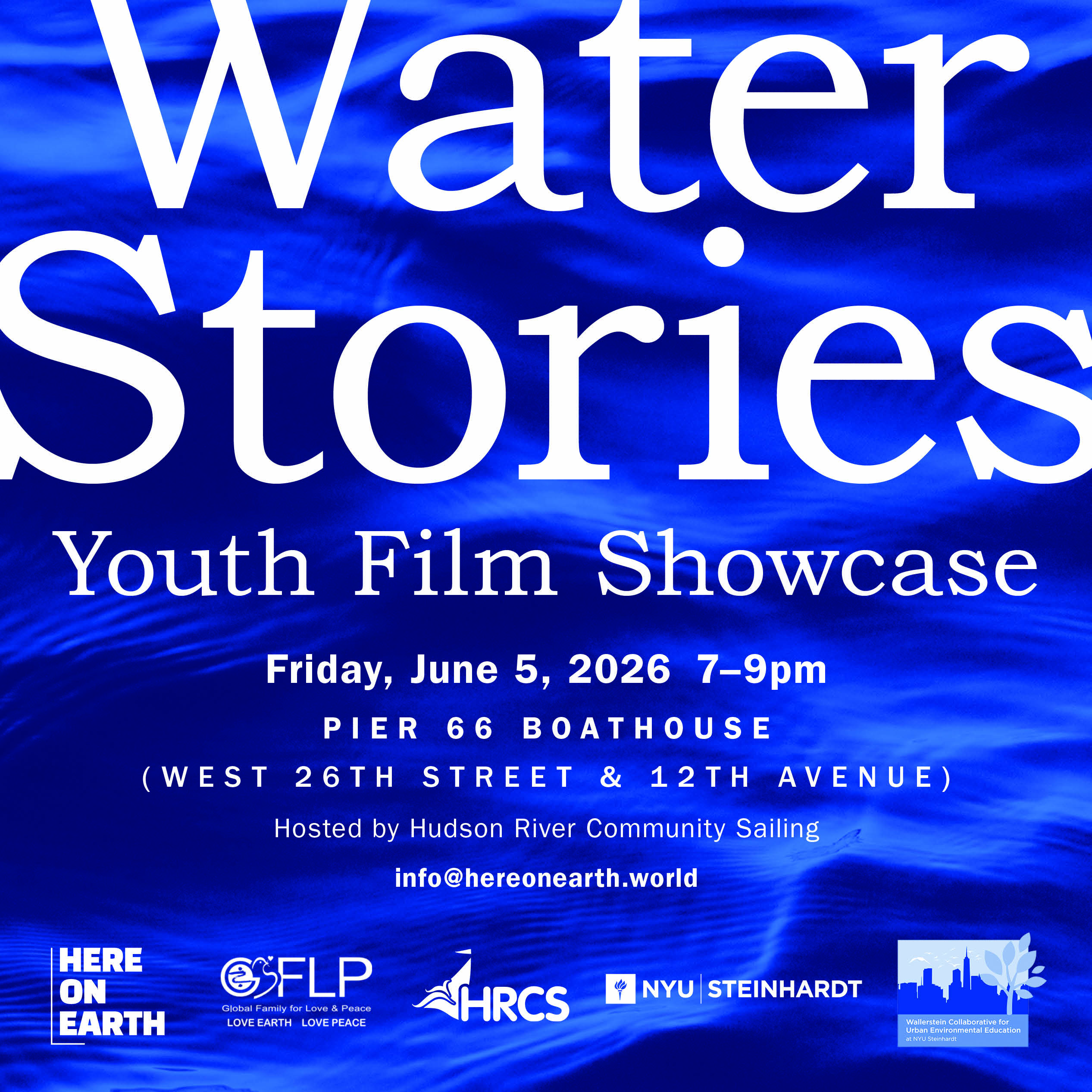 Cover art for #Water Stories: Youth Film Showcase — Pier 66 at Hudson River Park