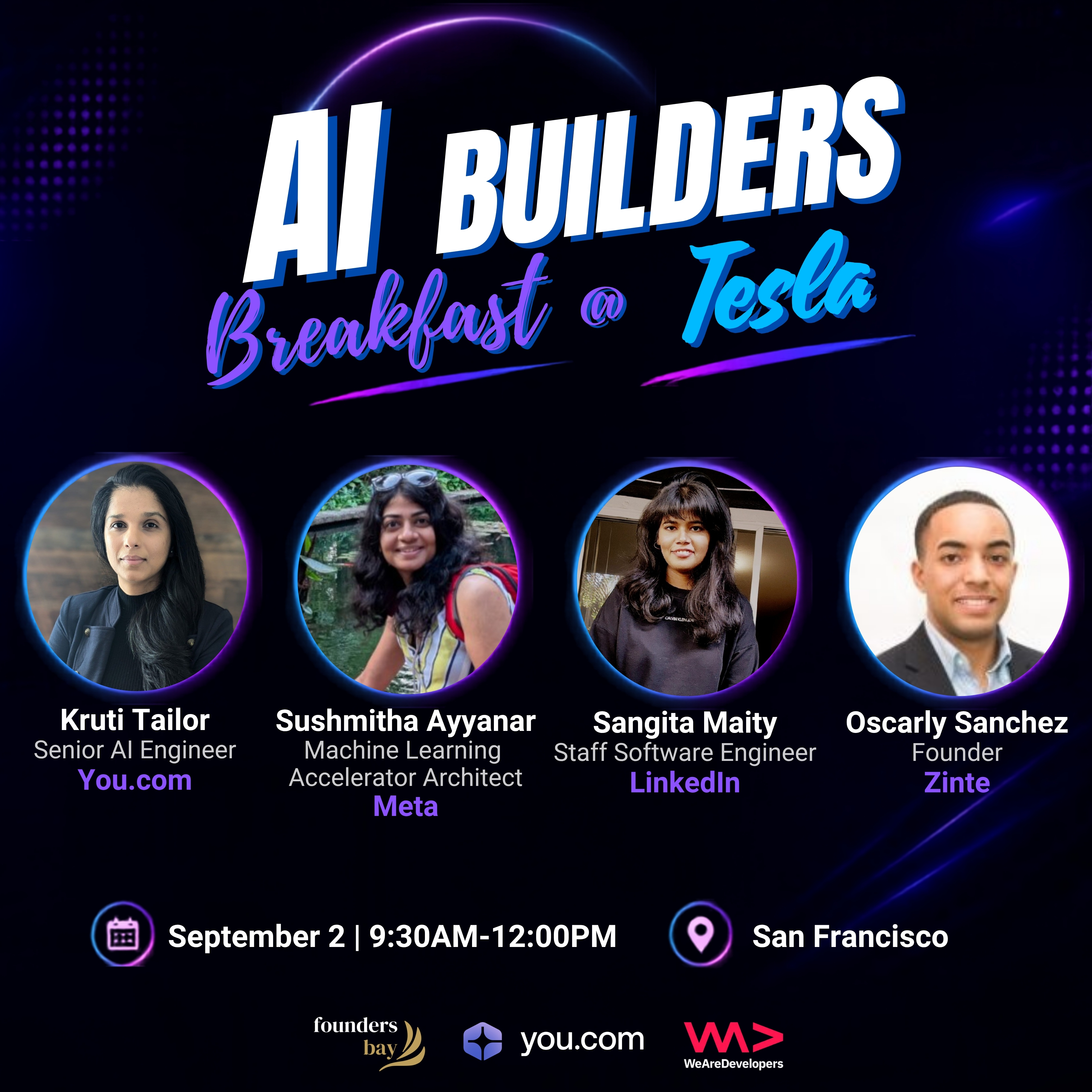 AI Builders Breakfast @ Tesla